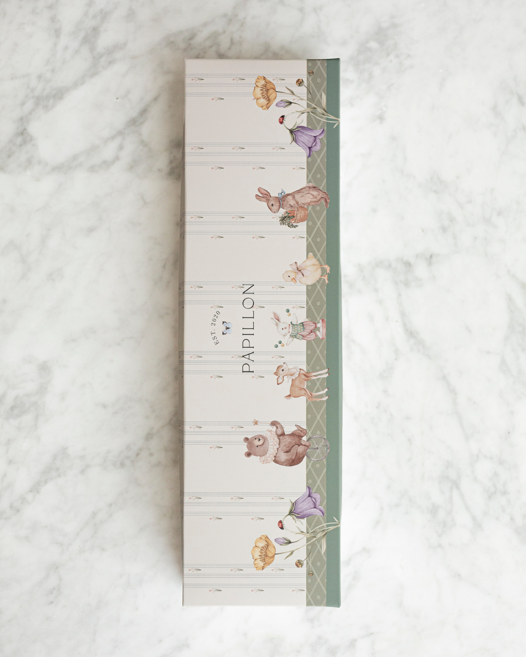 Caja de 6 Rosas Rosadas  Baby Print
